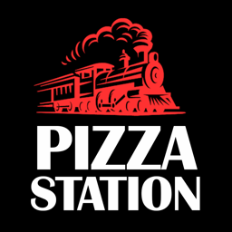 Pizza Station logo.